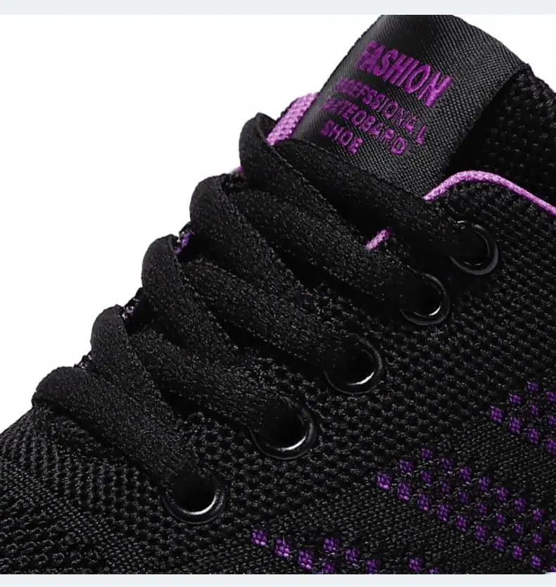 Litfun femmes chaussures de sport décontractées mode femme fond souple baskets respirant maille chaussures de course loisirs chaussures plates légères MAEJORKEN