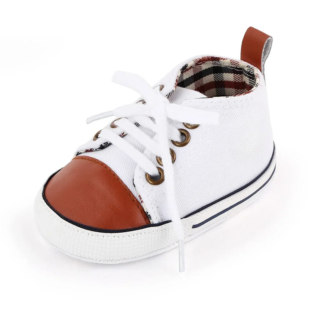 Bébé classique sport baskets nouveau-né bébé garçons filles imprimer premiers marcheurs chaussures infantile enfant en bas âge anti-dérapant bébé chaussures pré-marcheurs MAEJORKEN
