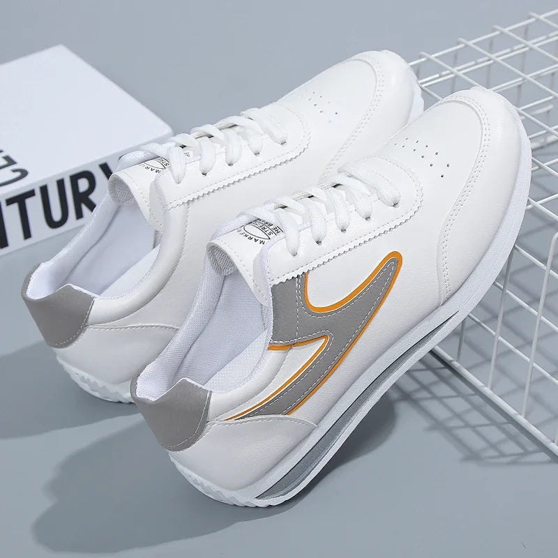 Baskets décontractées d'été pour femmes, chaussures de créateur respirantes à lacets, chaussures de sport décontractées à plateforme, chaussures de marche sportives MAEJORKEN