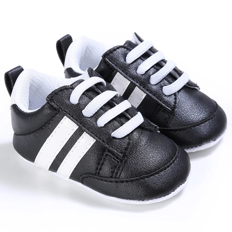 Enfant en bas âge bébé fille chaussures 0 à 3 6 9 12 18 24 mois décontracté mignon or blanc bébé garçon chaussures premiers marcheurs doux berceau chaussures Infantil MAEJORKEN