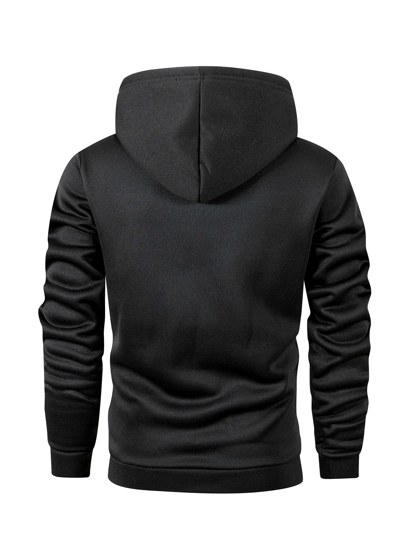 Sweat-shirt nouveau printemps automne Streetwear mode vêtements d'extérieur hommes couleur unie sweat à capuche décontracté ample polaire manteaux hommes vêtements MAEJORKEN