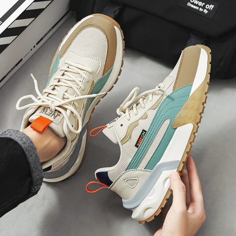 Chaussures de sport originales pour hommes, coupe basse, légères, rembourrées, de course, confortables et stables, de marche, offre spéciale, automne MAEJORKEN