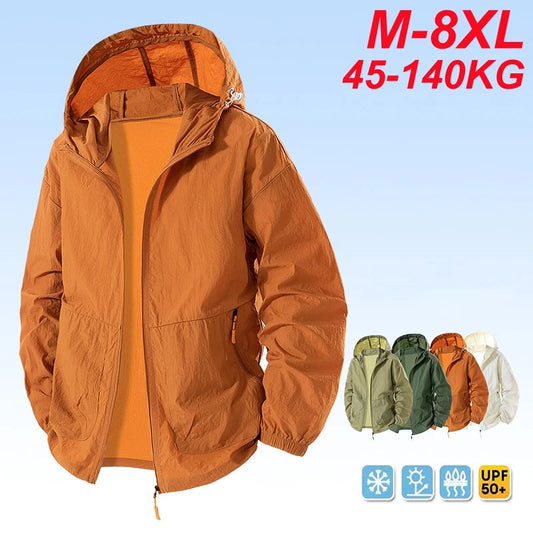 Veste imperméable ,séchage rapide grande taille du M au 8XL MAEJORKEN