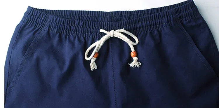 Flambant neuf court été décontracté blanc Shorts hommes été basique court hommes coréen mince coton polyvalent mode hommes pantalons de plage MAEJORKEN