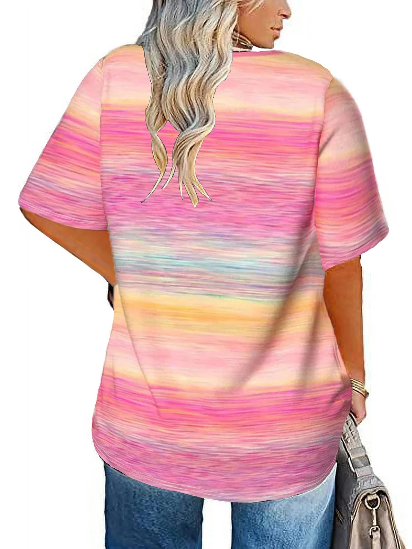 Haut femme grande taille grande taille 2025Vêtements grande taille tendance pour femme MAEJORKEN