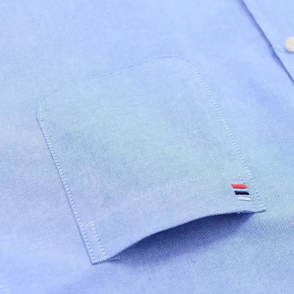 Chemise à manches longues  100% coton oxford