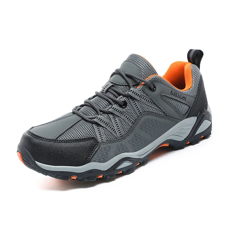 Chaussures de randonnée en maille pour hommes, souliers de voyage respirants, imperméables, pour plein air, chasse, pêche, montagne, équitation, sport MAEJORKEN