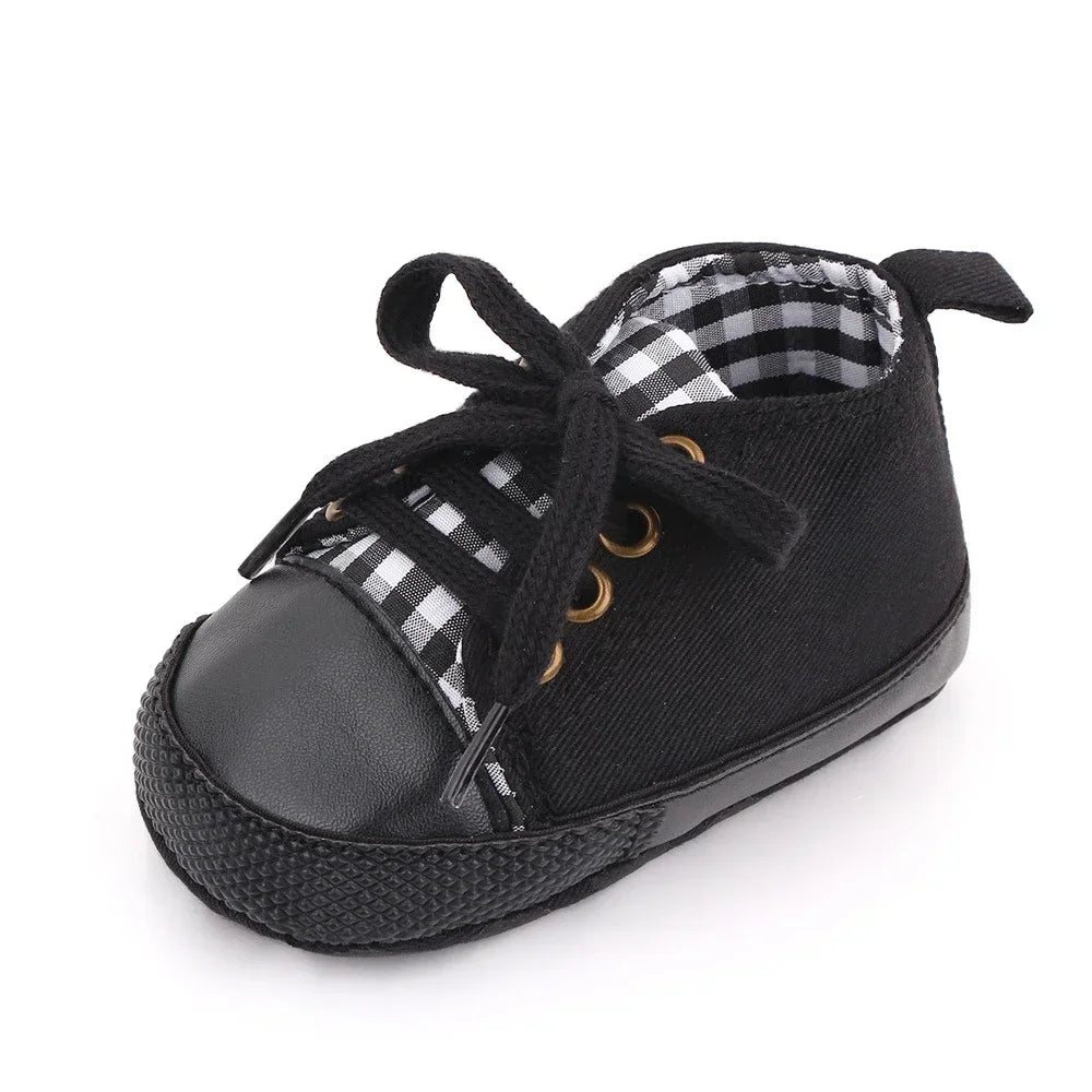 Bébé classique sport baskets nouveau-né bébé garçons filles imprimer premiers marcheurs chaussures infantile enfant en bas âge anti-dérapant bébé chaussures pré-marcheurs MAEJORKEN