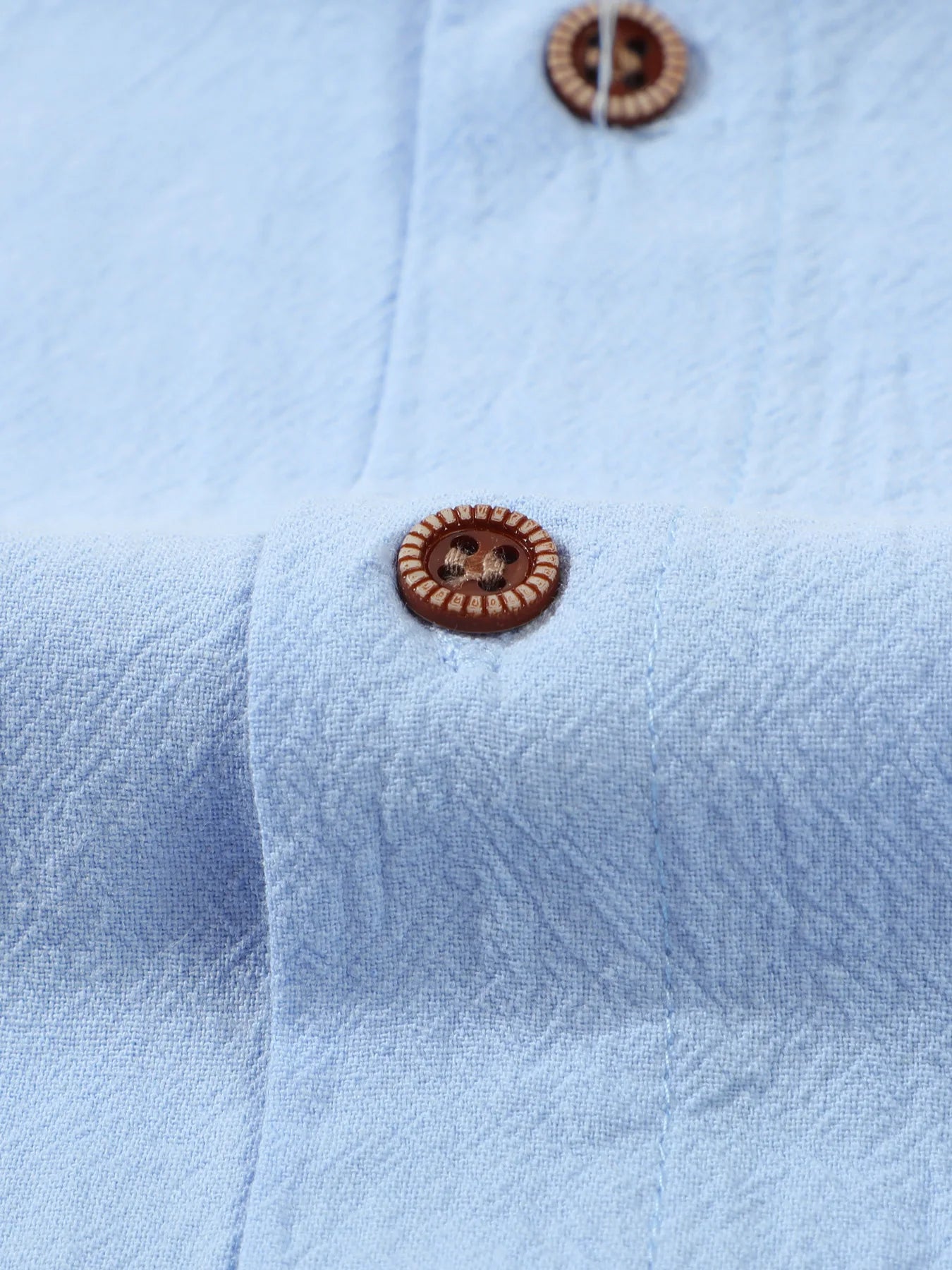 Chemise à manches longues en coton et lin pour hommes du S au 3XL MAEJORKEN