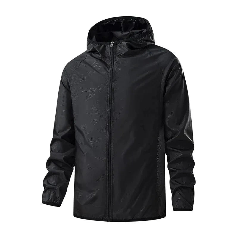 LNGXO hommes femmes vestes de randonnée imperméables Protection solaire coupe-vent Camping escalade manteau de pluie en plein air unisexe vêtements portables MAEJORKEN