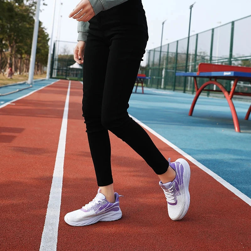 Baskets d'été respirantes pour femmes, semelle souple, plateforme confortable, baskets décontractées en maille, chaussures d'entraînement légères antidérapantes MAEJORKEN