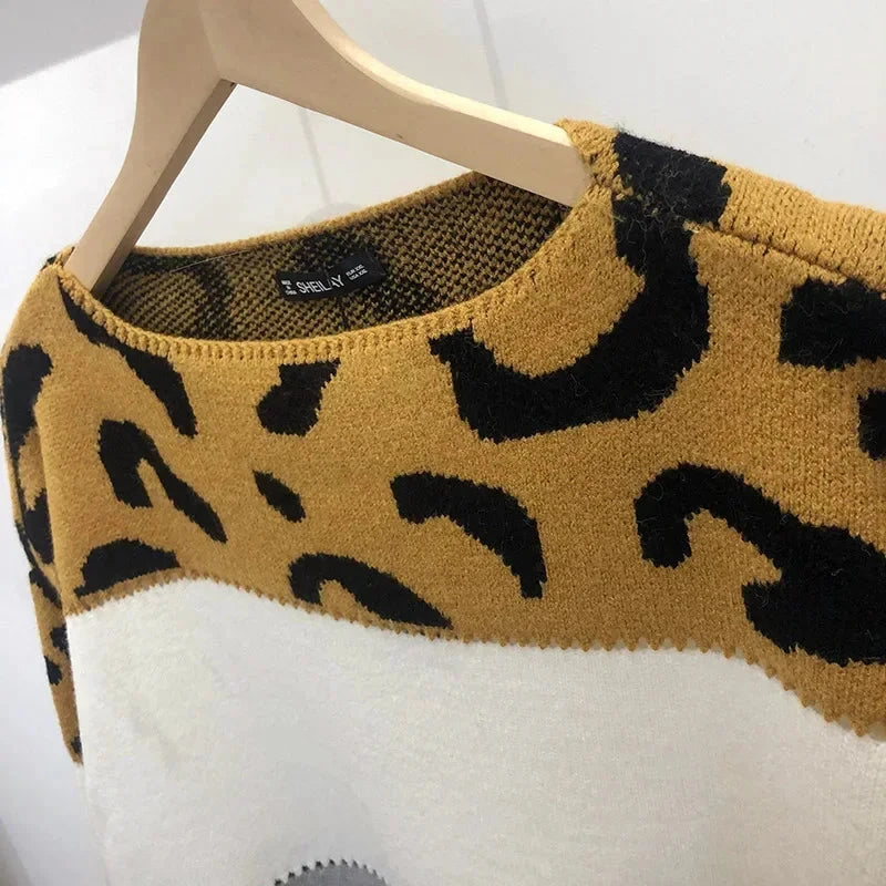 Pull léopard du S au 3XL MAEJORKEN