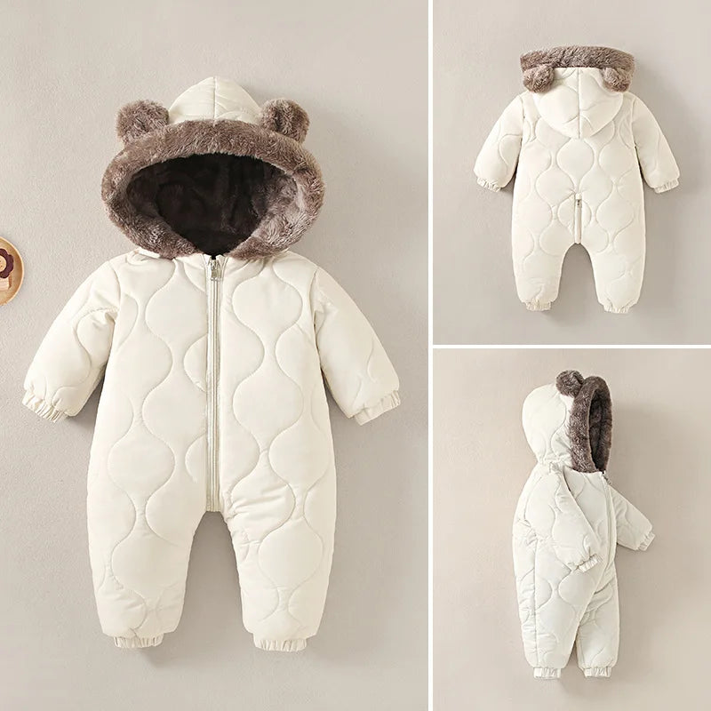 Landau polaire chaud 1 pièce pour bébé, combinaison de neige d'hiver pour nouveau-né, vêtements d'extérieur, combinaison pour bébé, barboteuse, tenue confortable MAEJORKEN