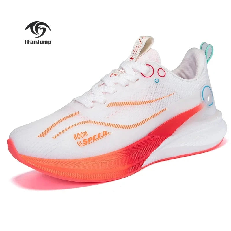 2025 hommes et femmes professionnel carbone conseil Marathon chaussures de course Absorption des chocs Ultra-léger Stable Support chaussures de sport MAEJORKEN