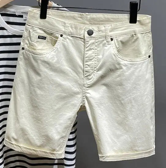 Short d'été grande taille pour hommes, culotte ample surdimensionnée, pantalon moyen, section fine, extensible, en coton, décontracté, 42 44 46 MAEJORKEN