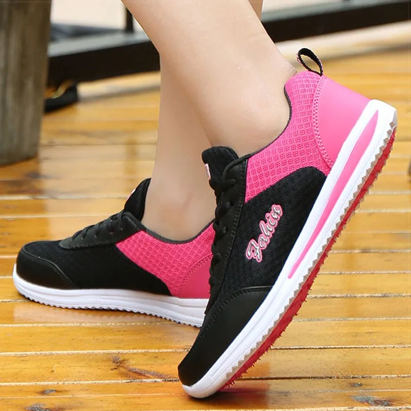 Chaussures de sport pour femmes, baskets de gym décontractées printemps-été 2026, chaussures plates, Zapatillas Mujer MAEJORKEN