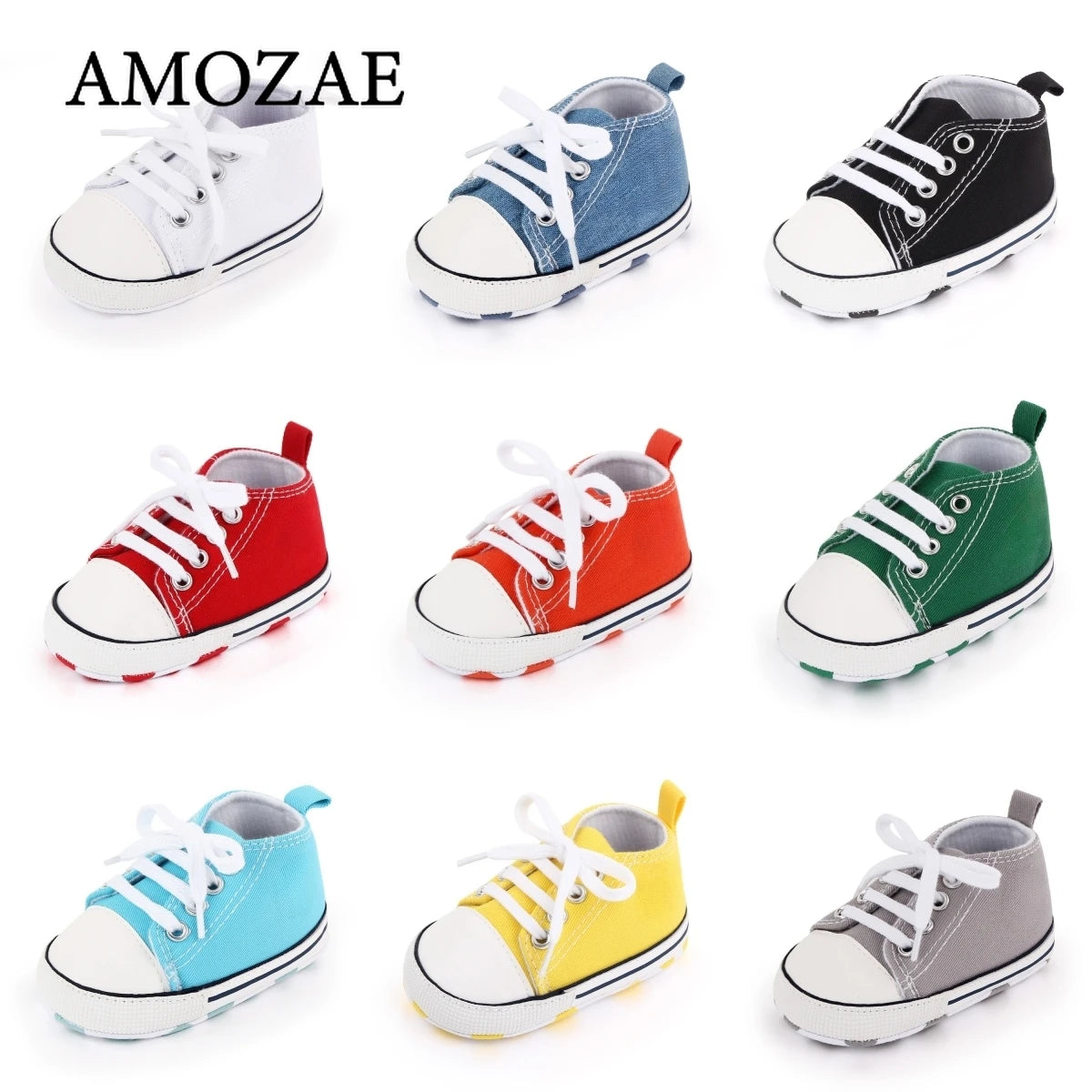 Bébé classique sport baskets nouveau-né bébé garçons filles imprimer premiers marcheurs chaussures infantile enfant en bas âge anti-dérapant bébé chaussures pré-marcheurs MAEJORKEN