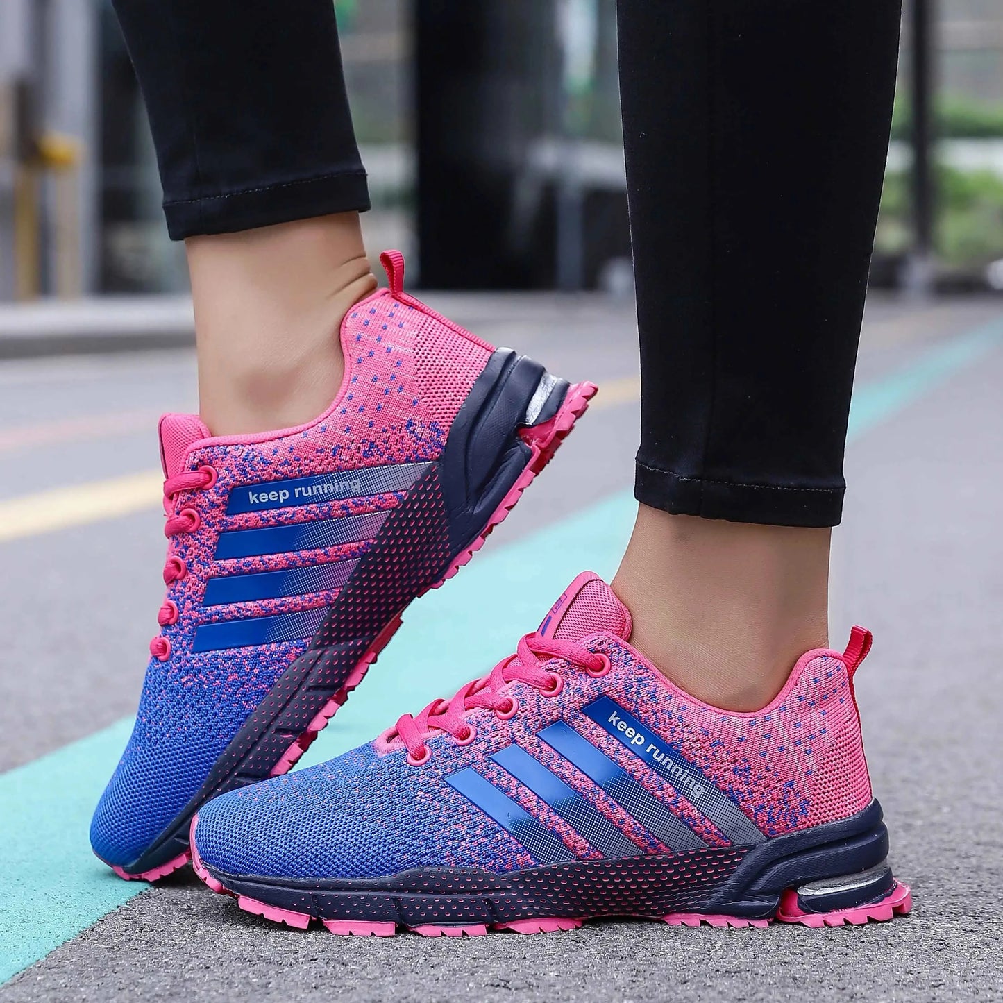 Baskets de course en plein air unisexes, chaussures non ald respirantes, chaussures de marche décontractées, confortables, hommes, rencontre, tennis, couples MAEJORKEN