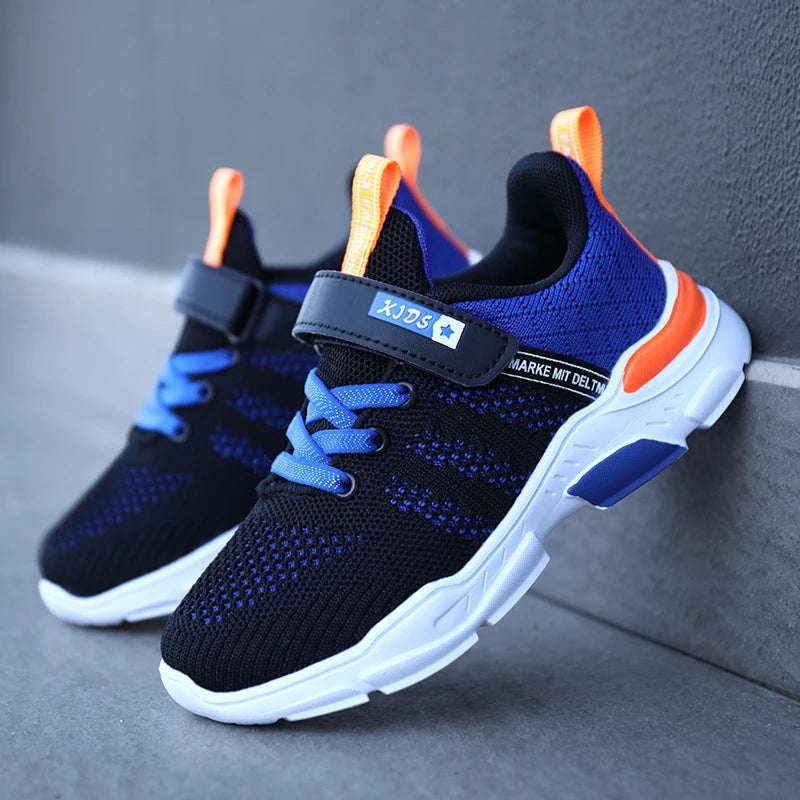 Chaussures de Course en Maille Respirante pour Enfant Garçon et Fille, Baskets Confortables et Décontractées à la Mode MAEJORKEN