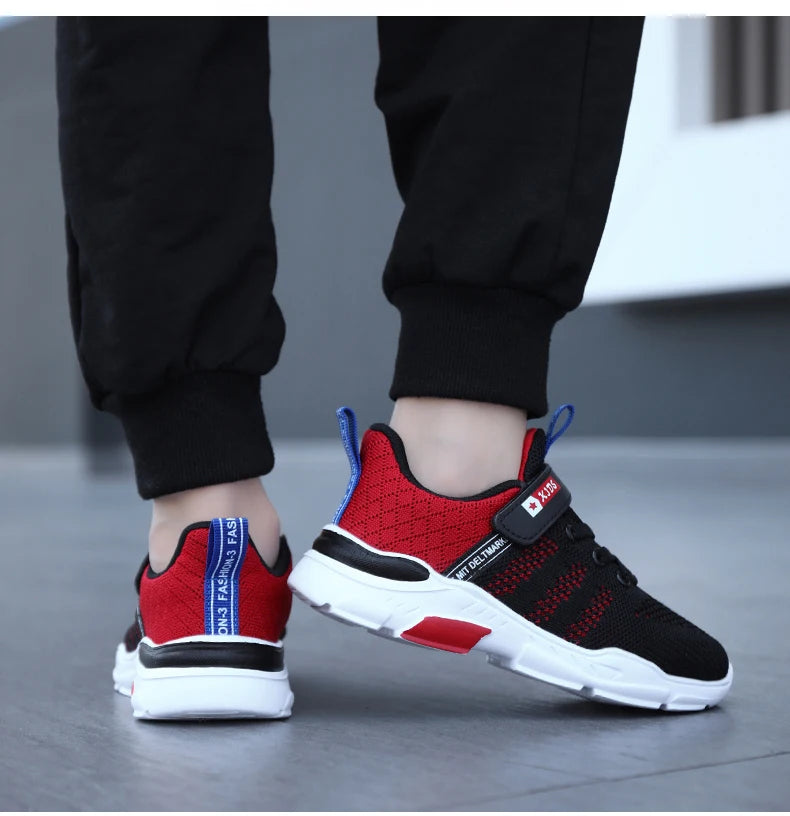 Chaussures de Course en Maille Respirante pour Enfant Garçon et Fille, Baskets Confortables et Décontractées à la Mode MAEJORKEN