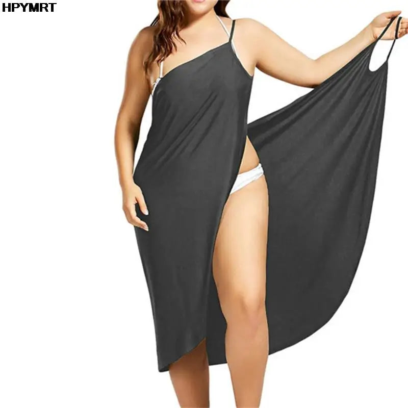 Robe femme sangle jupe de plage voile couvert chaîne Paleo dos nu croisé maillot de bain femme 2K débardeur femmes vêtements MAEJORKEN