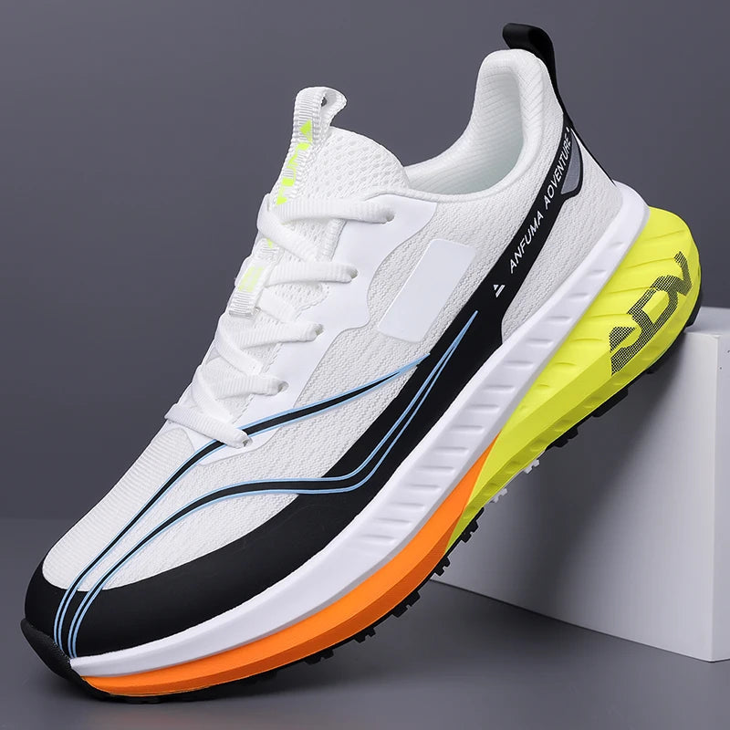Chaussures de marche hommes en plein air antidérapant bonne qualité à la mode plat résistant à l'usure respirant baskets Sport décontracté chaussures de course homme MAEJORKEN