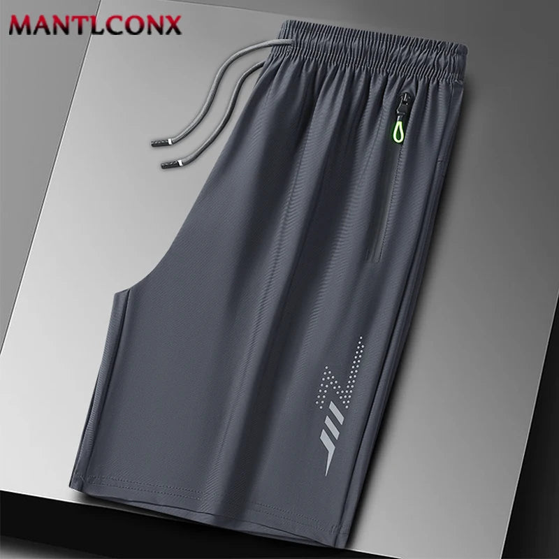 Shorts classiques d'été pour hommes, à séchage rapide nouveaux shorts décontractés d'été du M au 4XL avec poches zippées MAEJORKEN