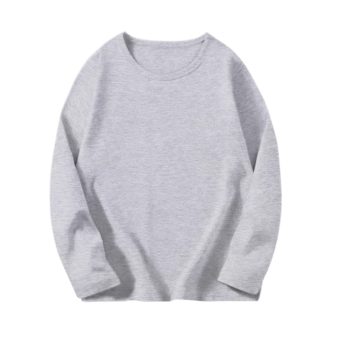 8 couleurs enfants coton à manches longues col rond t-shirt garçons fille printemps automne mince Tops basiques adolescent 6 8 10 12 ans MAEJORKEN
