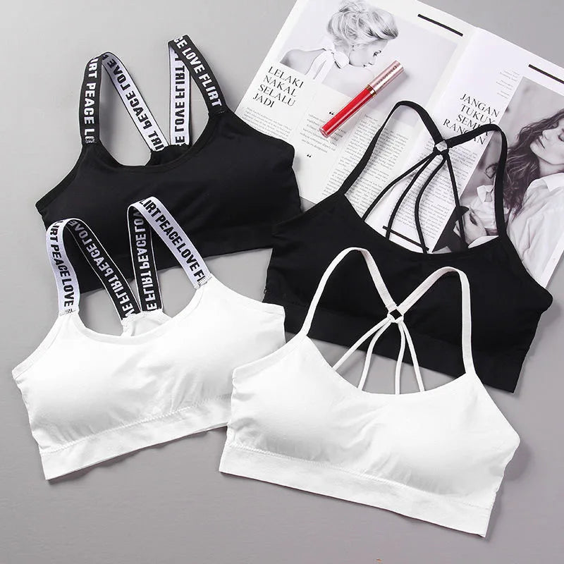 Soutien-gorge push-up respirant et sexy sans couture pour femme, haut sportif à fort impact pour gym, fitness et yoga MAEJORKEN