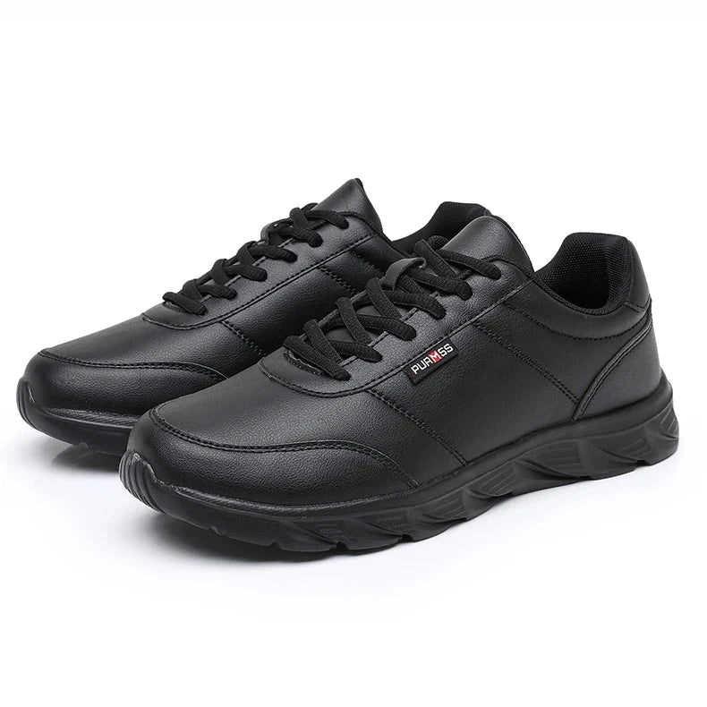 Hommes chaussures mocassins souples chaussures décontractées confortables pour hommes solide noir blanc marche hommes baskets chaussures grande taille 39-46 MAEJORKEN