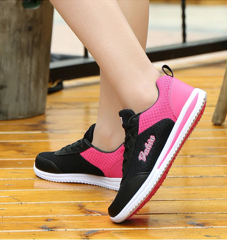 Chaussures de sport pour femmes, baskets de gym décontractées printemps-été 2026, chaussures plates, Zapatillas Mujer MAEJORKEN