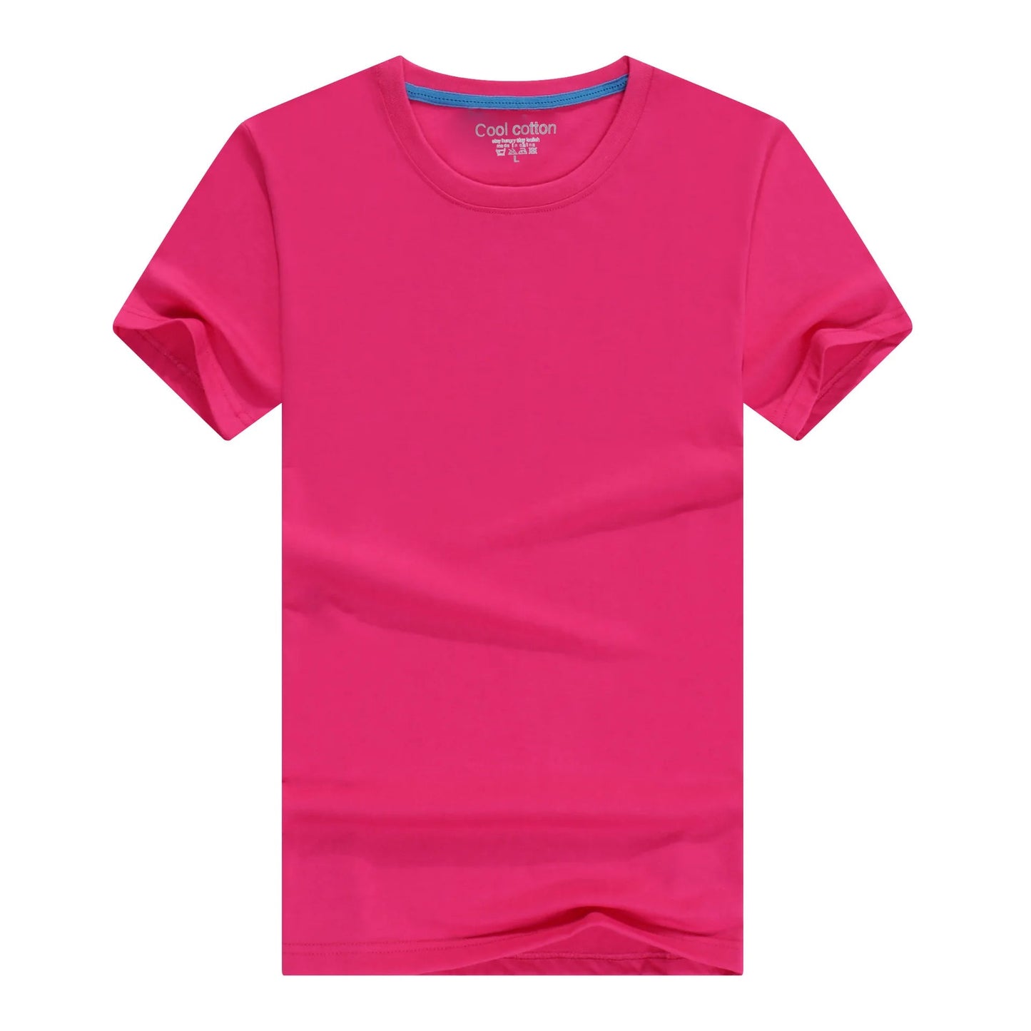 2025 tout nouveau 100% coton hommes T-shirt couleur Pure hommes t-shirts col rond à manches courtes homme T-shirt haut t-shirts pour vêtements masculins MAEJORKEN