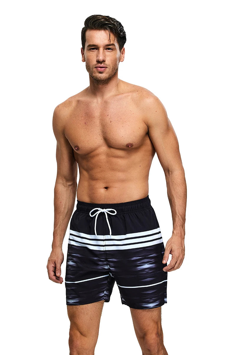 DATIFER été 2026 nouveauté hommes Shorts Polyester longue doublure 2 en 1 Shorts Para Hombre côté fermeture éclair poche maillot de bain de sport MAEJORKEN