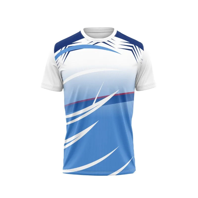 T-shirt d'été pour hommes imprimé en 3D à séchage rapide, maillot à manches courtes avec motif imprimé intégral, adapté aux vêtements de fitness pour enfants MAEJORKEN