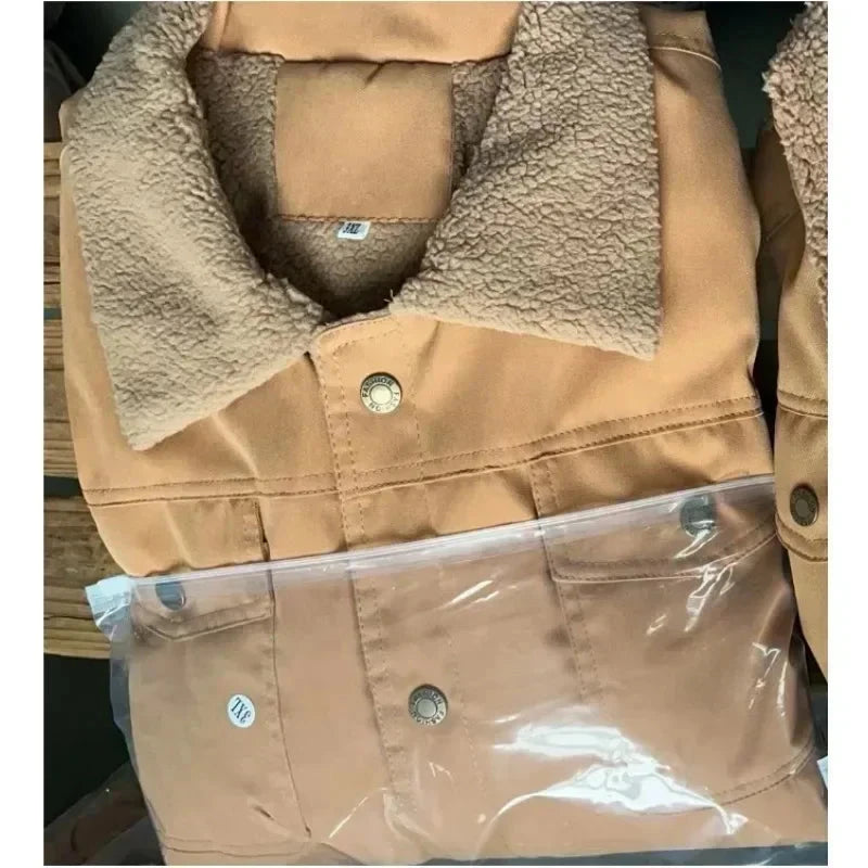 Veste d'automne/hiver  en coton velours à la mode du S au 5XL MAEJORKEN