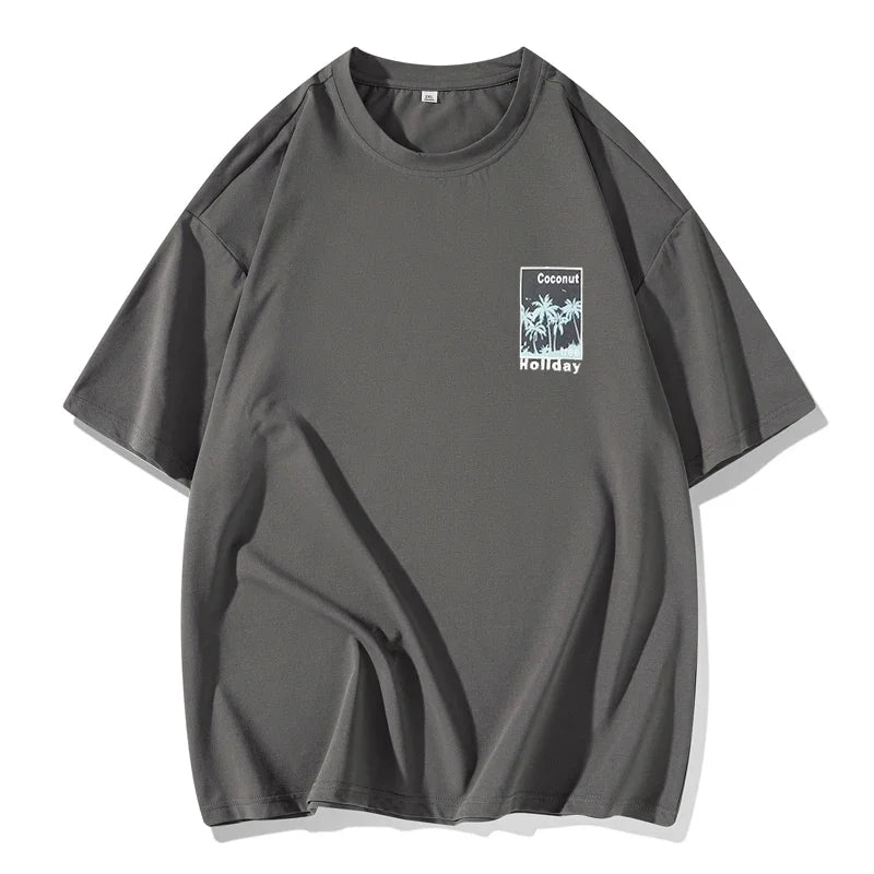 Hommes grande taille coton T-Shirt 6XL 7XL surdimensionné à manches courtes t-shirts 110-180kg été course haut de sport mode graphique chemise vêtements MAEJORKEN