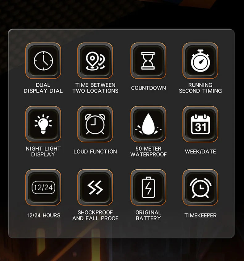 2025 marque hommes montre électronique montre numérique multifonctionnel réveil mode tendance Silicone étanche mâle mode horloge MAEJORKEN