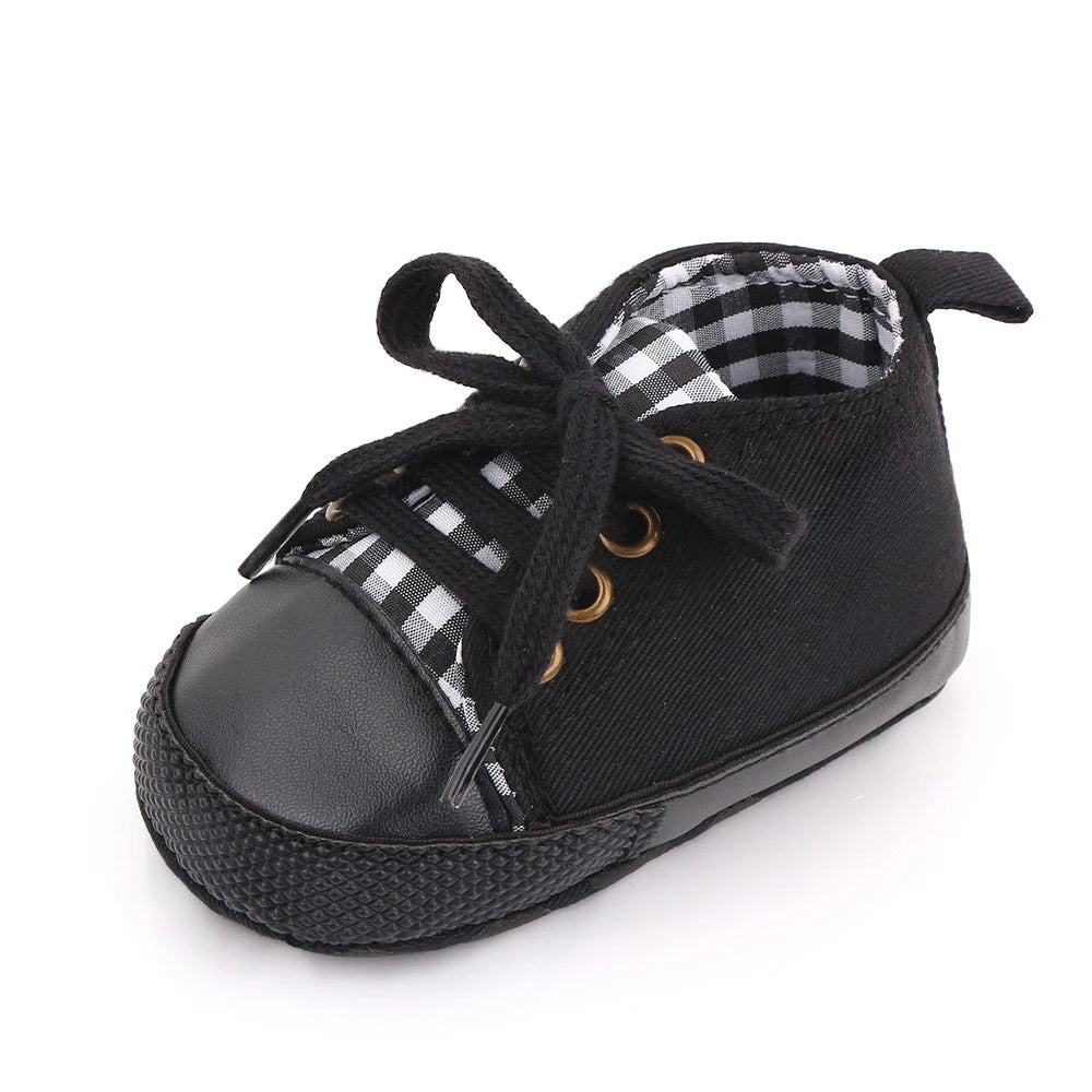 Bébé classique sport baskets nouveau-né bébé garçons filles imprimer premiers marcheurs chaussures infantile enfant en bas âge anti-dérapant bébé chaussures pré-marcheurs MAEJORKEN