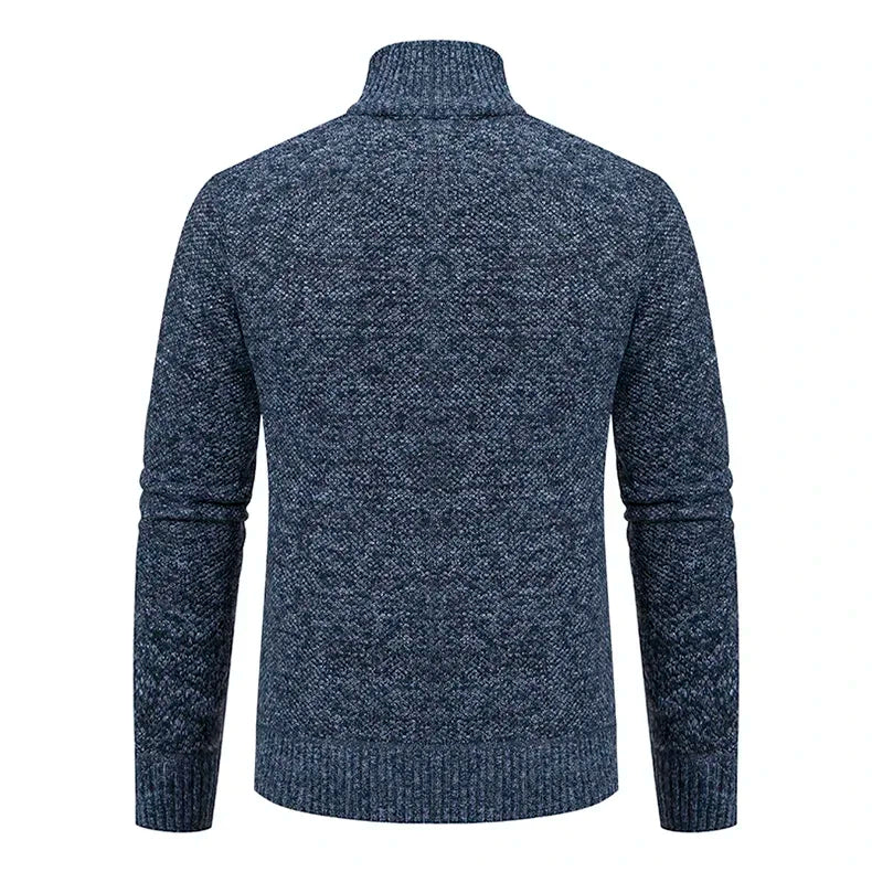 Cardigan zippé avec poche confortable et stylé du M au 4XL