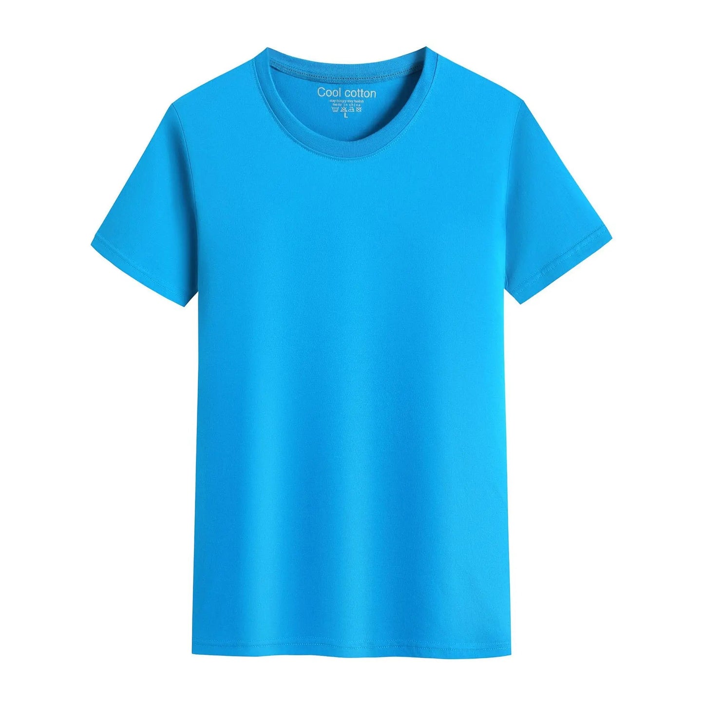 2025 tout nouveau 100% coton hommes T-shirt couleur Pure hommes t-shirts col rond à manches courtes homme T-shirt haut t-shirts pour vêtements masculins MAEJORKEN