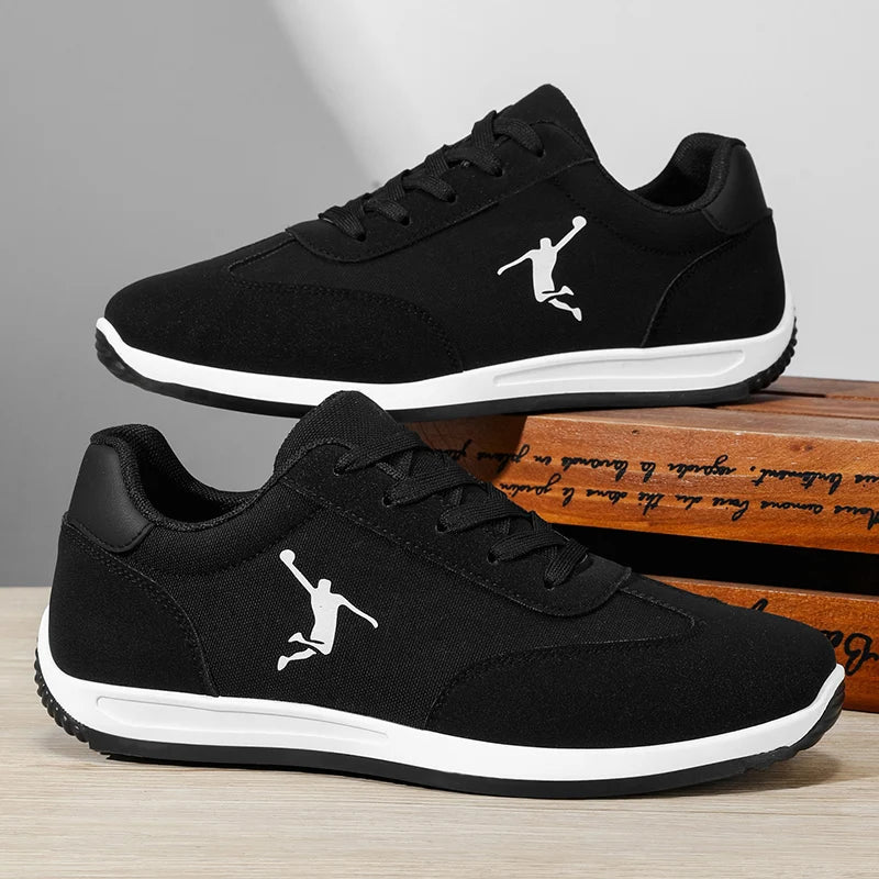 Chaussures pour hommes, chaussures tendance printemps-automne, nouveaux modèles transfrontaliers, baskets blanches, noires, rouges, semelle souple, respirantes, chaussures basses polyvalentes pour hommes, chaussures décontr MAEJORKEN