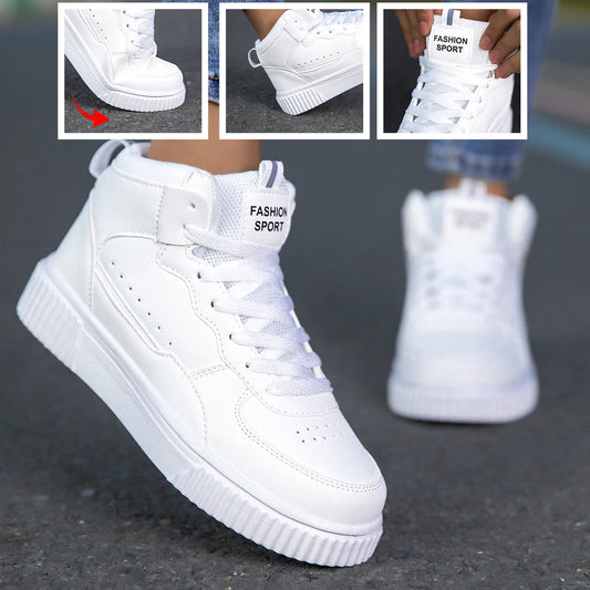 Chaussures en cuir décontractées pour hommes, style tendance, respirantes, polyvalentes, baskets blanches sport, chaussures en cuir tendance MAEJORKEN