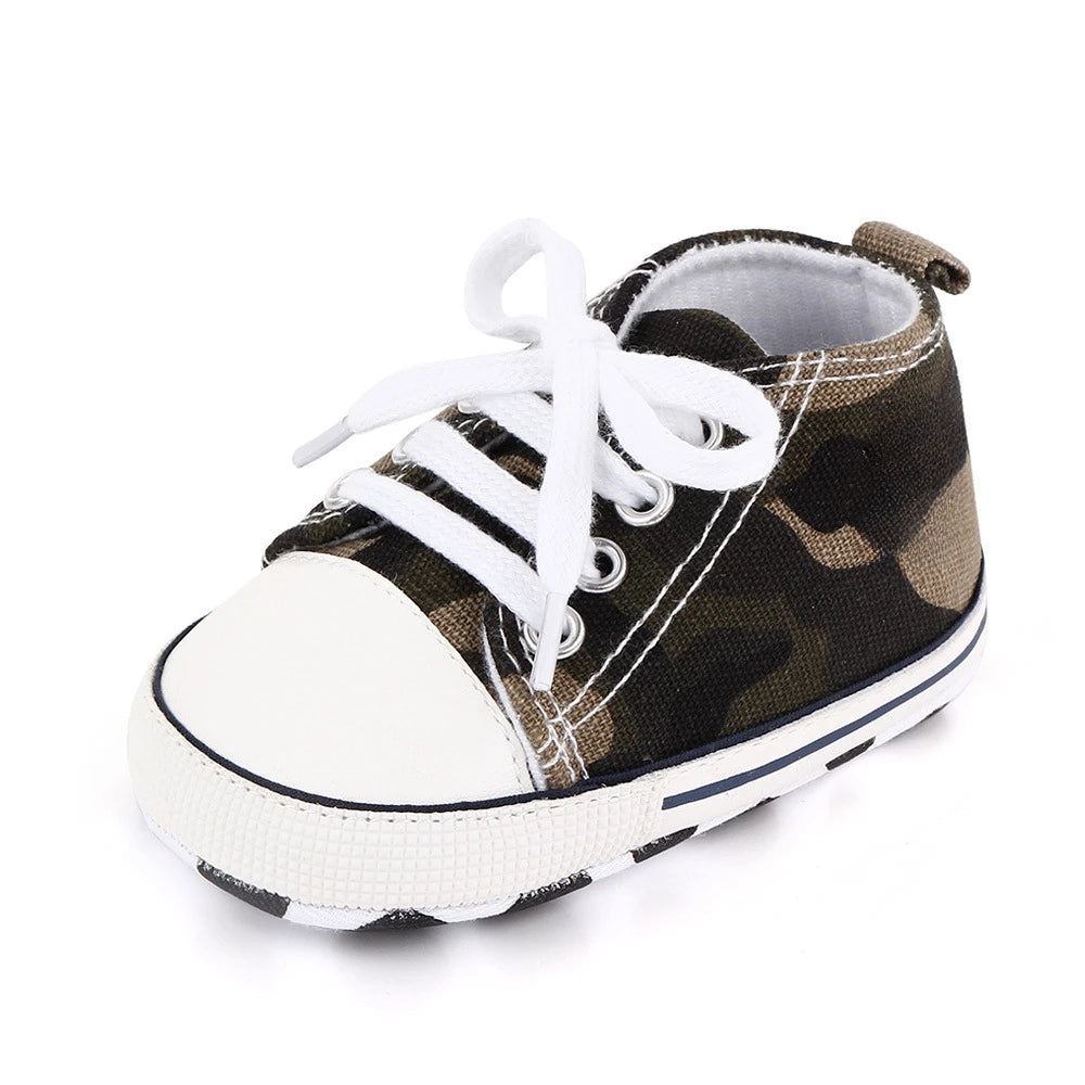 Bébé classique sport baskets nouveau-né bébé garçons filles imprimer premiers marcheurs chaussures infantile enfant en bas âge anti-dérapant bébé chaussures pré-marcheurs MAEJORKEN