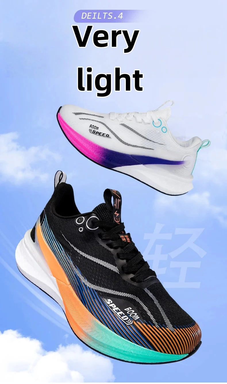 2025 hommes et femmes professionnel carbone conseil Marathon chaussures de course Absorption des chocs Ultra-léger Stable Support chaussures de sport MAEJORKEN