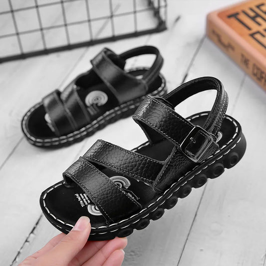 Sandales d'été en cuir PU pour enfants du 26 au 39