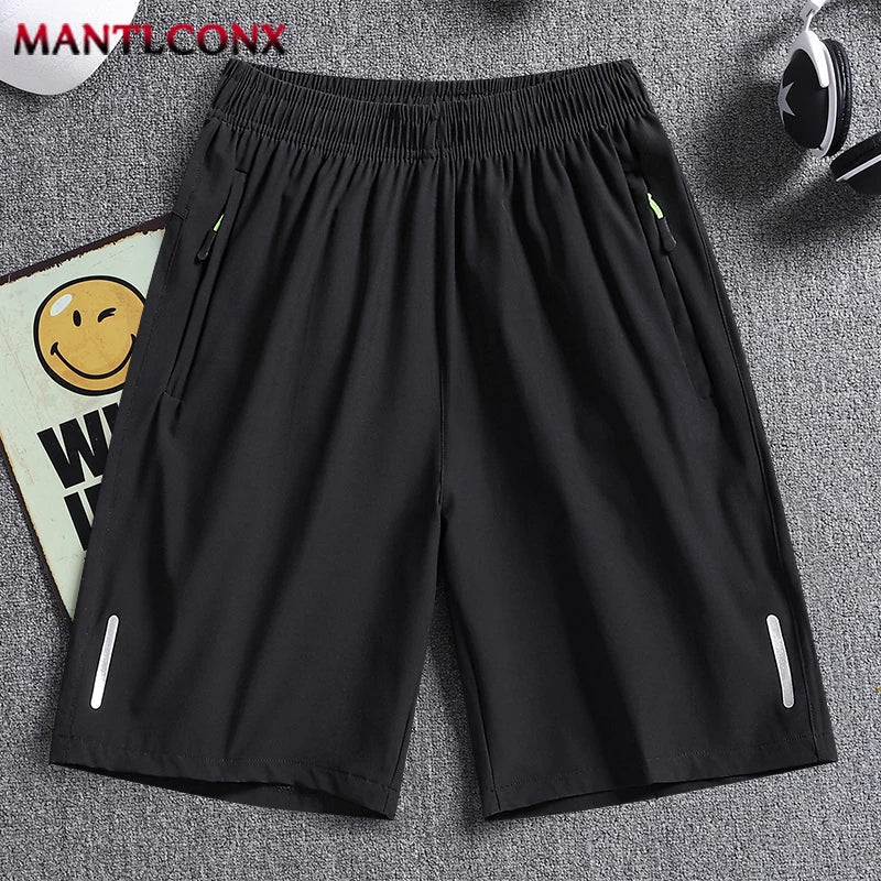 Shorts classiques d'été pour hommes, à séchage rapide nouveaux shorts décontractés d'été du M au 4XL avec poches zippées MAEJORKEN