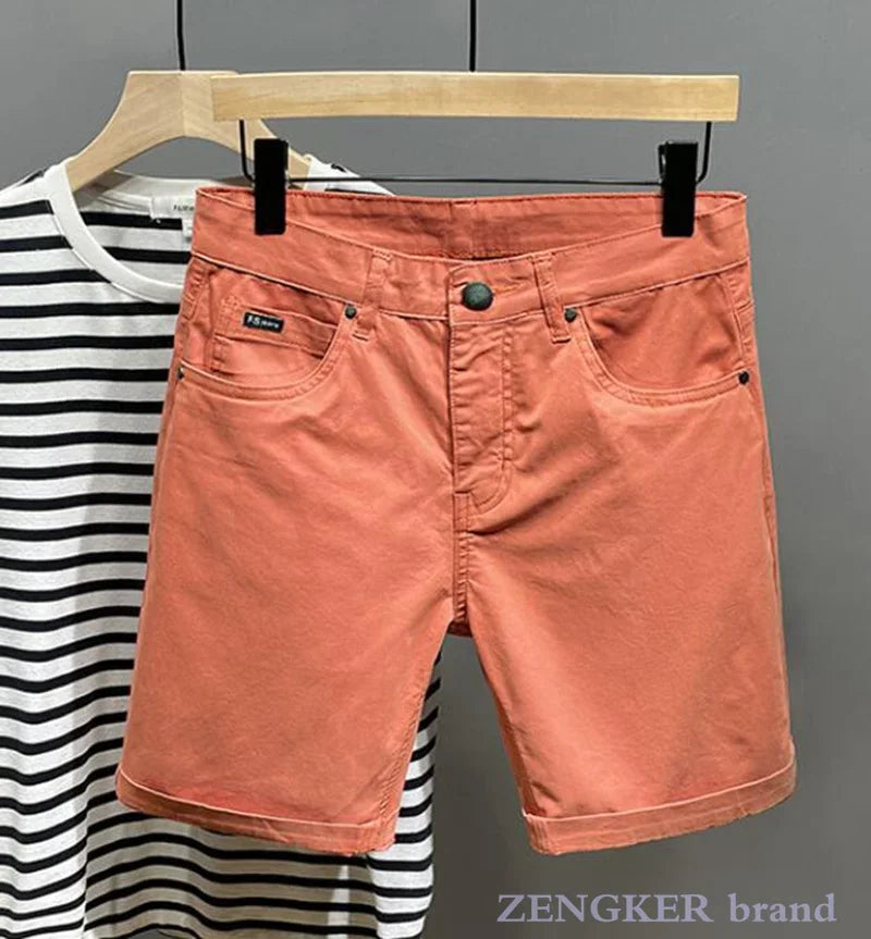 Short d'été grande taille pour hommes, culotte ample surdimensionnée, pantalon moyen, section fine, extensible, en coton, décontracté, 42 44 46 MAEJORKEN