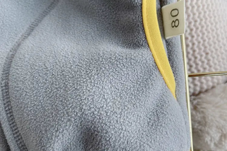 Nouveaux enfants garçons filles polaire cardigan veste hiver enfants chaud à capuche bébé manteaux casual enfant en bas âge vêtements d'extérieur MAEJORKEN