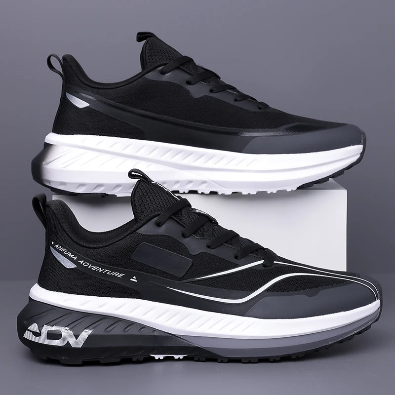 Chaussures de marche hommes en plein air antidérapant bonne qualité à la mode plat résistant à l'usure respirant baskets Sport décontracté chaussures de course homme MAEJORKEN