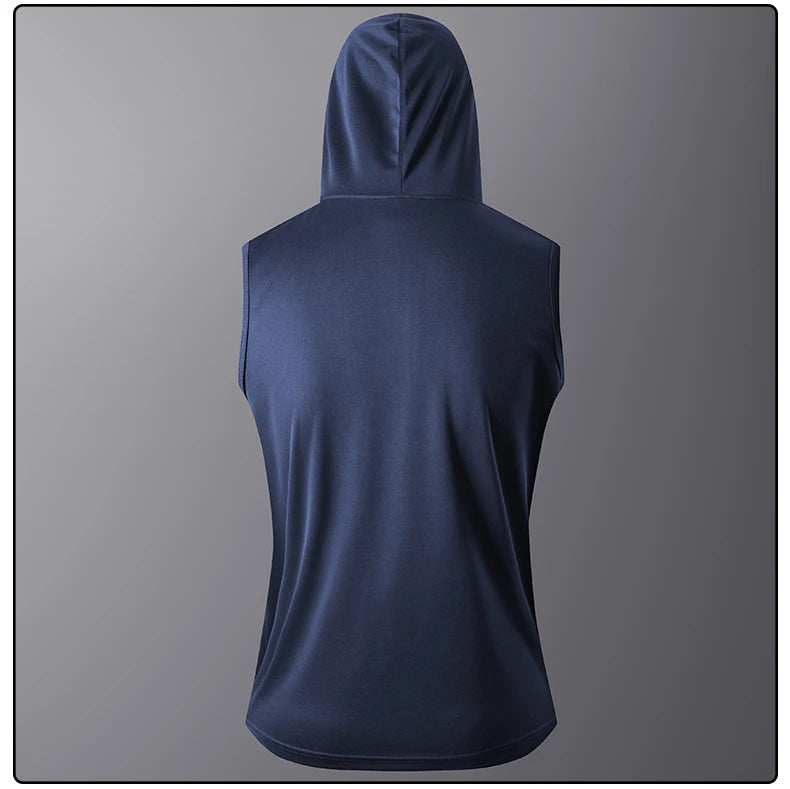 [Taille américaine] T-Shirt de gymnastique à séchage rapide sport Streetwear mode sweat à capuche T-Shirt noir 2025 été manches courtes haut t-shirts T-Shirt MAEJORKEN